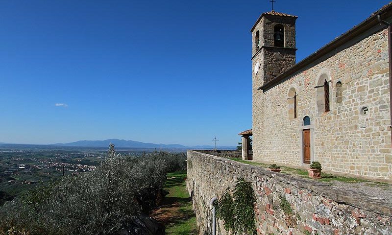 Porciano strutture difensive