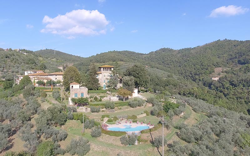 Villa di Papiano coline e piscina