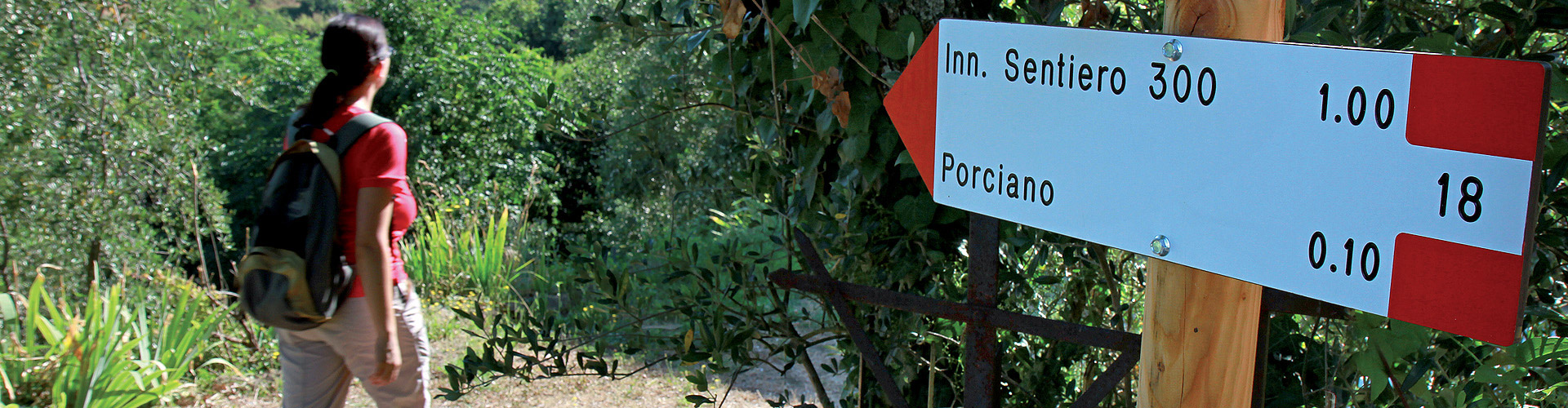 Paths and naturalistic trails-san-baronto-lamporecchio-porciano-montalbano